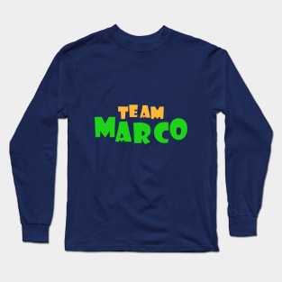 Team Marco Kissing Long Sleeve T-Shirt